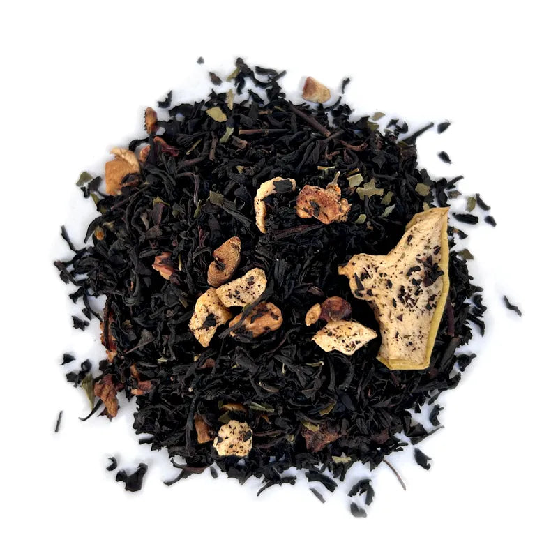 Té negro con manzana