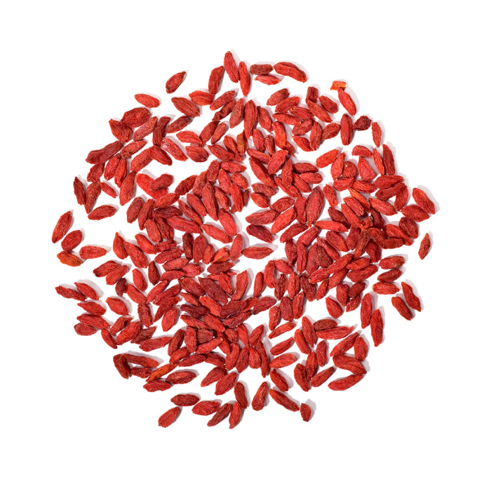 Bayas de goji sin azúcar